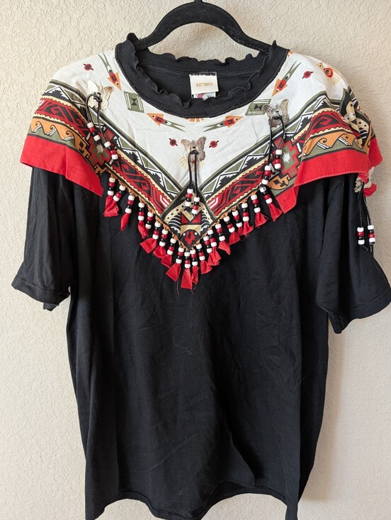 Tops - Vintage Pittman - Jerzees Boho/Western/Native American T-Shirt